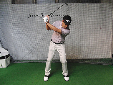 トップでのフェースの開き